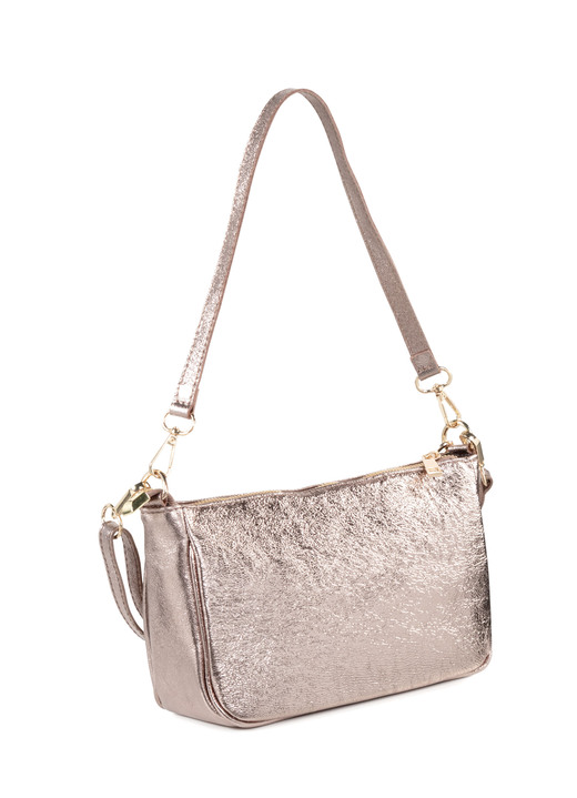 - Laurina Tasche aus genarbtem Kalb-Nappaleder, in Farbe GOLDBRONZE Ansicht 2