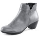 Stiefel & Stiefeletten - Andrea Conti, trendige Damen-Stiefeletten, mit Reißverschluss, in Größe 036 bis 042, in Farbe PETROL – Farbe GRAU – Ansicht 1