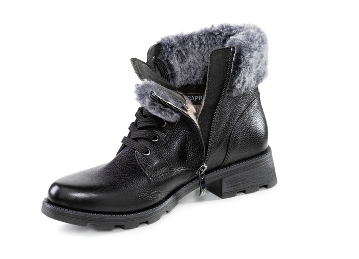 Stiefel & Stiefeletten - ELENA EDEN, gefütterte Damen-Stiefeletten, Winterschuhe, Weite G, mit herausnehmbarem Fußbett Ansicht 7 Stiefel & Stiefeletten - ELENA EDEN, gefütterte Damen-Stiefeletten, Winterschuhe, Weite G, mit herausnehmbarem Fußbett, in Größe 3 1/2 bis 8, in Farbe BRAUN Ansicht 7