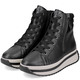 Stiefel & Stiefeletten - Rieker, trendige Damen-Boots, Winterschuhe, mit herausnehmbarem Fußbett, in Größe 036 bis 043, in Farbe SCHWARZ – Farbe SCHWARZ – Ansicht 5