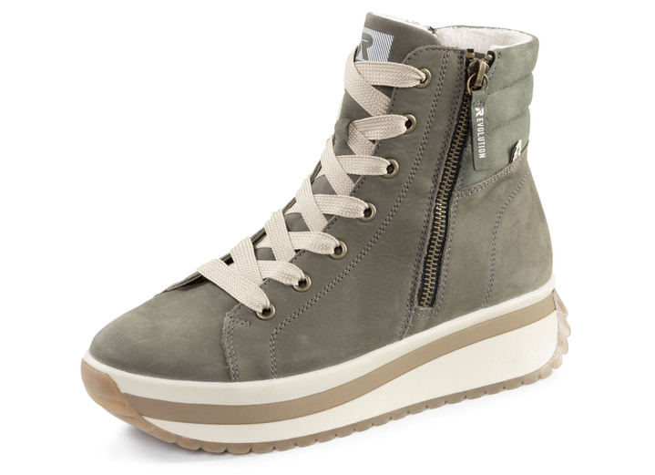 Stiefel & Stiefeletten - Rieker, trendige Damen-Boots, Winterschuhe, mit herausnehmbarem Fußbett, in Größe 036 bis 043, in Farbe BRAUN Ansicht 18