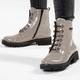 Stiefel & Stiefeletten - Remonte Stiefelette mit trendigen Zierketten in Schnür-Optik – Farbe TAUPE – Ansicht 7 Stiefel & Stiefeletten - Remonte Stiefelette mit trendigen Zierketten in Schnür-Optik, in Größe 036 bis 042, in Farbe TAUPE – Farbe TAUPE – Ansicht 7