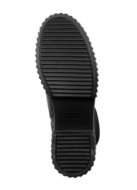 Stiefel & Stiefeletten - Waldläufer Schnür-Bootie mit effektvollen Glitzer-Steinchen, in Größe 3 1/2 bis 8, in Farbe SCHWARZ Ansicht 3