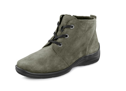 Waldläufer, bequeme Damen-Boots, Weite H, mit herausnehmbarem Fußbett