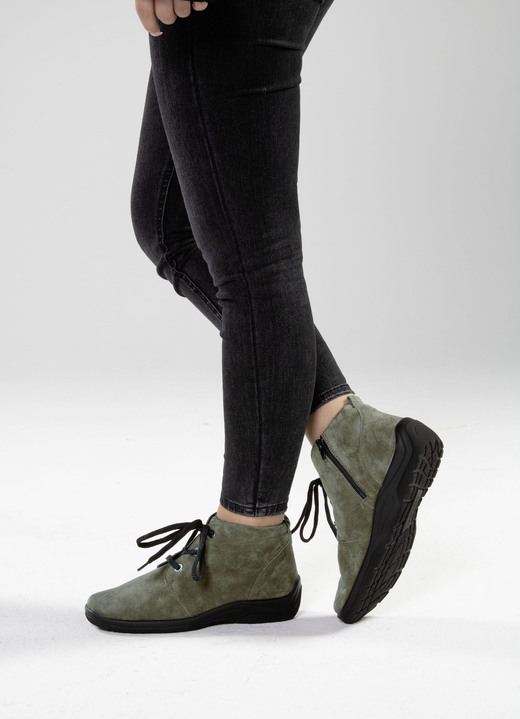 Stiefel & Stiefeletten - Waldläufer, bequeme Damen-Boots, Winterschuhe, Weite H, mit herausnehmbarem Fußbett, in Größe 4 1/2 bis 9, in Farbe KIRSCHROT Ansicht 7