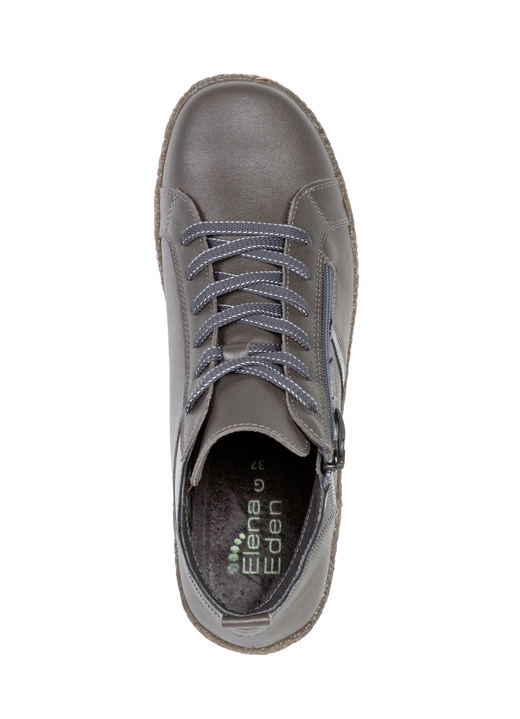 SALE - ELENA EDEN, bequeme Damen-Boots, Weite G, mit herausnehmbarem Fußbett, in Größe 035 bis 042, in Farbe BRAUN-ALTSILBER Ansicht 5