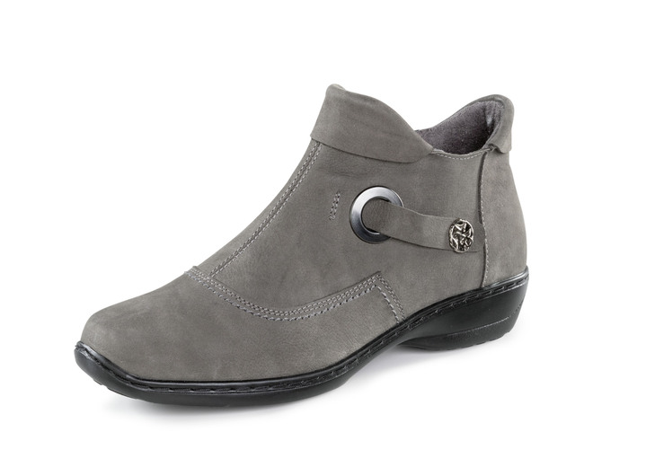 Stiefel & Stiefeletten - ELENA EDEN Bootie mit Zierspange, in Größe 036 bis 042, in Farbe SCHWARZ Ansicht 7