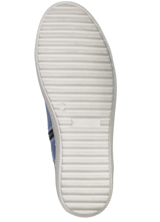 Stiefel & Stiefeletten - ELENA EDEN Schnür-Bootie aus Nubukleder, mit Leder-Applikation Ansicht 3 Stiefel & Stiefeletten - ELENA EDEN Schnür-Bootie aus Nubukleder, mit Leder-Applikation, in Größe 036 bis 042, in Farbe JEANS Ansicht 3