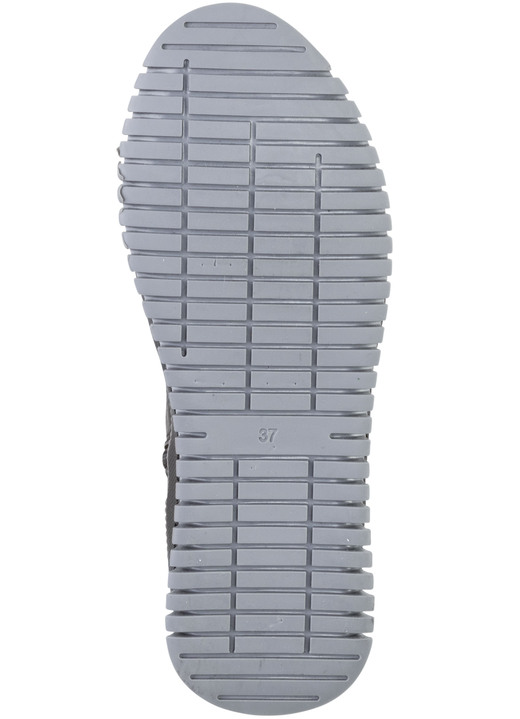 Stiefel & Stiefeletten - Gemini Schnür-Bootie aus weichem Rind-Nappaleder, in Größe 036 bis 042, in Farbe SCHWARZ Ansicht 3