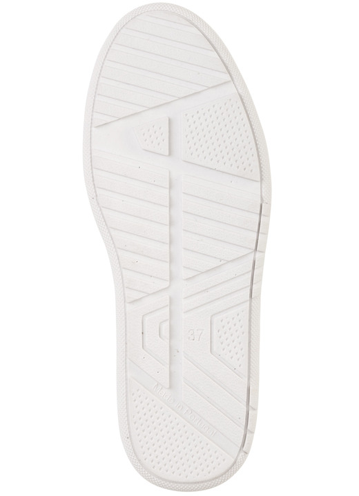 - ELENA EDEN Schnürschuh mit Velour-Besatz, in Größe 036 bis 042, in Farbe NATURWEISS Ansicht 3