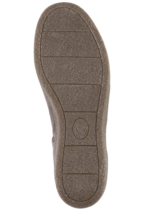 - ELENA EDEN Stiefelette aus weichem Veloursleder, in Größe 036 bis 042, in Farbe SCHLAMM Ansicht 3