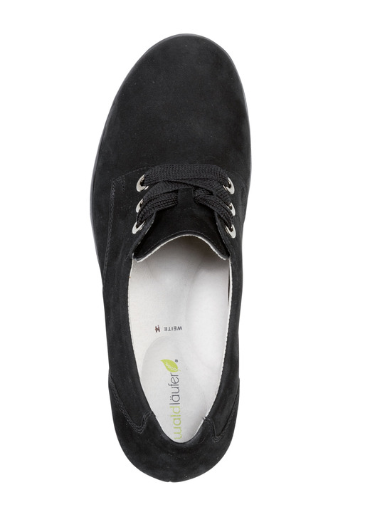 Schuhe - Waldläufer, bequemer Damen-Trotteur, Weite H, mit herausnehmbarem Fußbett, in Größe 3 1/2 bis 8, in Farbe SCHWARZ-BUNT Ansicht 5