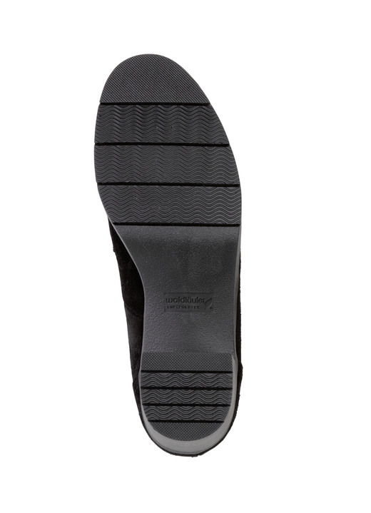 Pumps & Ballerina - Waldläufer, bequemer Damen-Trotteur, Weite H, mit herausnehmbarem Fußbett, in Größe 3 1/2 bis 8, in Farbe SCHWARZ Ansicht 3