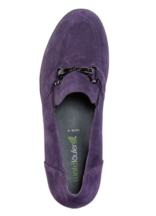 Pumps & Ballerina - Waldläufer, bequemer Damen-Trotteur, Weite H, mit herausnehmbarem Fußbett, in Größe 3 1/2 bis 8, in Farbe LILA Ansicht 2