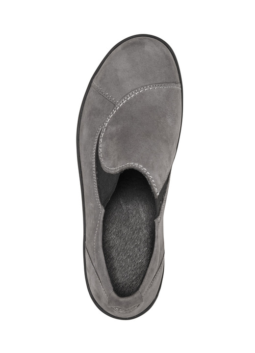 Slipper & Schnürschuhe - ELENA EDEN Slipper aus Nubukleder, in Größe 036 bis 042, in Farbe SCHWARZ Ansicht 5