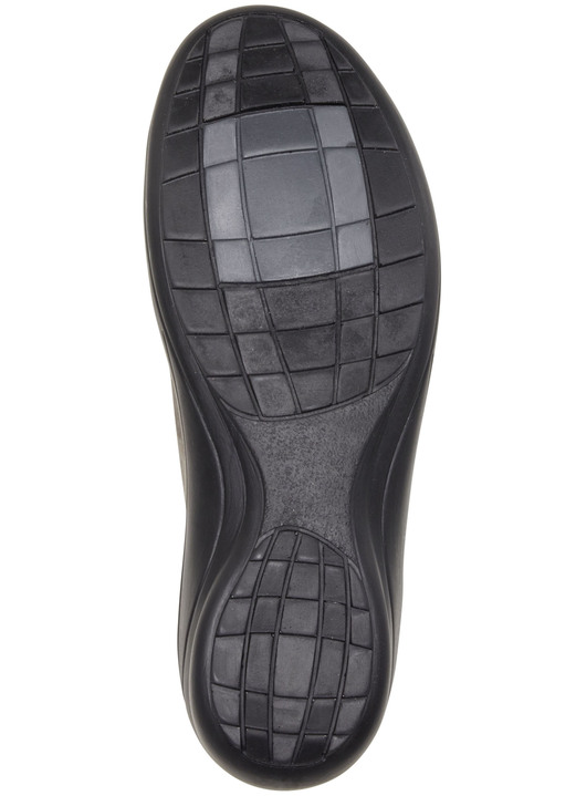 Slipper & Schnürschuhe - ELENA EDEN Slipper aus Nubukleder, in Größe 036 bis 042, in Farbe SCHWARZ Ansicht 6