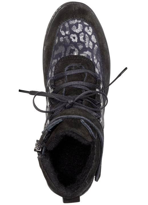 Stiefel & Stiefeletten - ELENA EDEN Schnür-Bootie aus Veloursleder, in Größe 036 bis 042, in Farbe TAUPE Ansicht 5