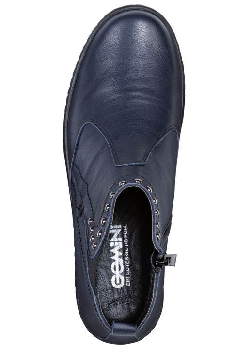 Stiefel & Stiefeletten - Gemini, bequeme Damen-Boots, Weite G, mit herausnehmbarem Fußbett, in Größe 036 bis 042, in Farbe MARINE Ansicht 2