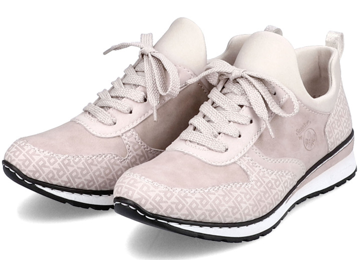 - Rieker Sneaker mit Zierschnürung, in Größe 036 bis 042, in Farbe PUDERROSÉ Ansicht 6
