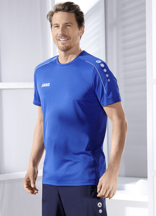 Freizeitshirts & -Kombinationen - T-Shirt von „Jako“, in Größe 3XL (58/60) bis XXL (56), in Farbe ROYALBLAU Ansicht 1