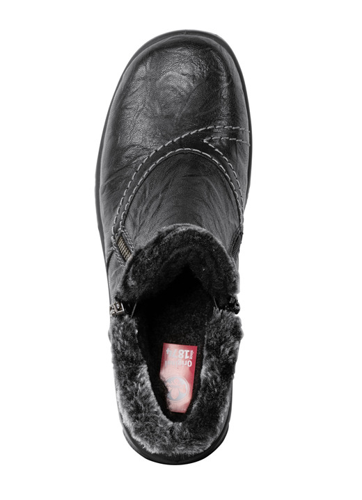 Stiefel & Stiefeletten - Rieker, gefütterte Damen-Boots, Winterschuhe, mit Reißverschluss, in Größe 036 bis 042, in Farbe SCHWARZ Ansicht 2