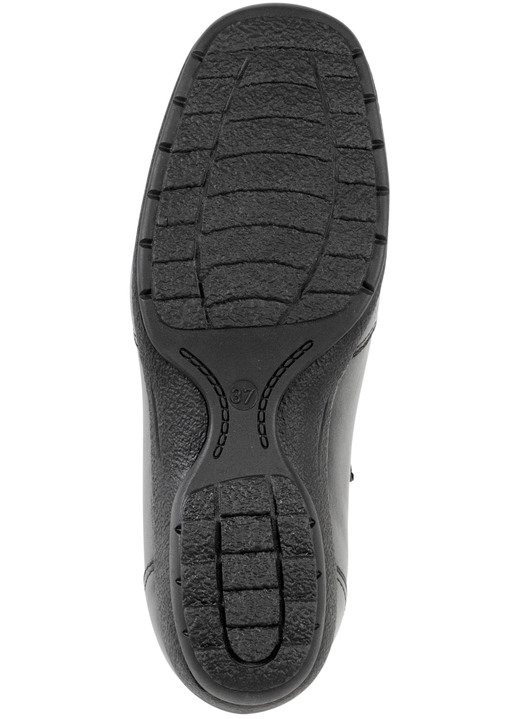 Stiefel & Stiefeletten - ELENA EDEN, gefütterte Damen-Boots, Winterschuhe, Weite H, mit Lammfell, in Größe 036 bis 042, in Farbe SCHWARZ-BORDEAUX Ansicht 3