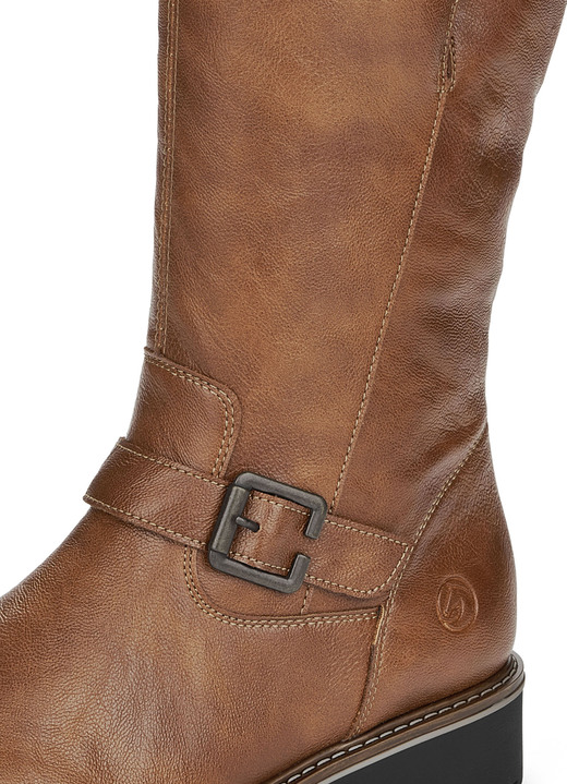 Stiefel & Stiefeletten - Remonte, gefütterte Damen-Stiefel, Winterschuhe, Weite G, mit Lammfell, in Größe 036 bis 042, in Farbe SCHWARZ Ansicht 16