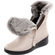 Stiefel & Stiefeletten - ELENA EDEN, gefütterte Damen-Stiefeletten, Winterschuhe, Weite H, mit Lammfell , in Größe 036 bis 041, in Farbe BEIGE – Farbe BEIGE – Ansicht 2
