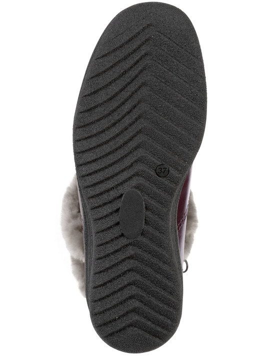 Stiefel & Stiefeletten - ELENA EDEN, gefütterte Damen-Stiefeletten, Winterschuhe, Weite H, mit Lammfell , in Größe 036 bis 041, in Farbe BEIGE Ansicht 8