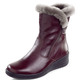 Stiefel & Stiefeletten - ELENA EDEN, gefütterte Damen-Stiefeletten, Winterschuhe, Weite H, mit Lammfell , in Größe 036 bis 041, in Farbe BEIGE – Farbe BORDEAUX – Ansicht 1