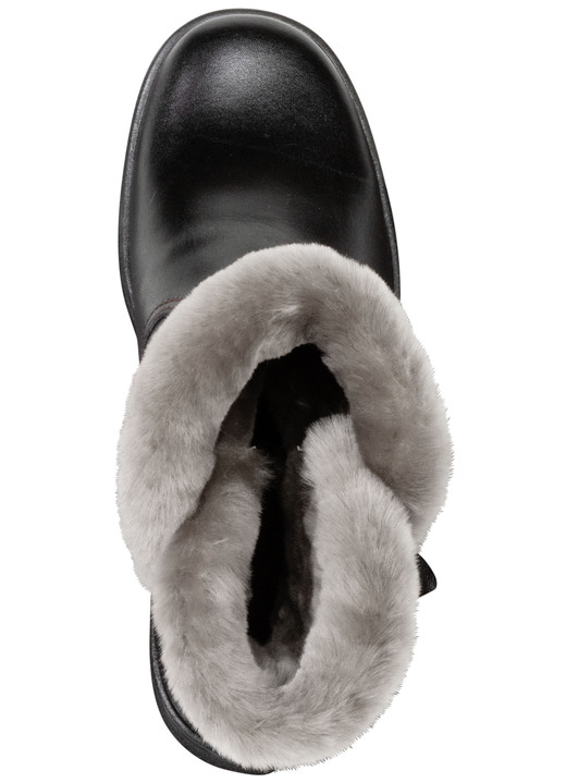 Stiefel & Stiefeletten - ELENA EDEN, gefütterte Damen-Stiefeletten, Winterschuhe, Weite H, mit Lammfell , in Größe 036 bis 041, in Farbe BEIGE Ansicht 11