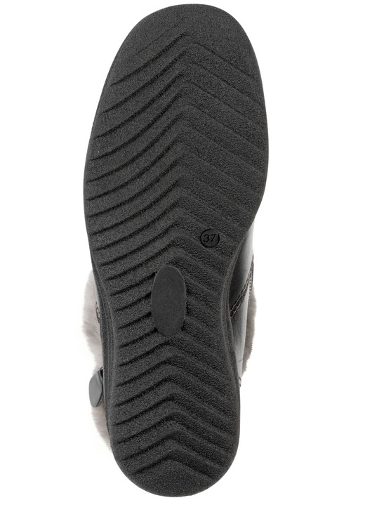 Stiefel & Stiefeletten - ELENA EDEN, gefütterte Damen-Stiefeletten, Winterschuhe, Weite H, mit Lammfell , in Größe 036 bis 041, in Farbe BEIGE Ansicht 12