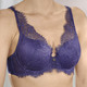 Wäsche - LingaDore Bügel-BH mit zarter Spitze, in Größe 070 bis 085, in Cup B, in Farbe SAPHIR – Farbe SAPHIR – Ansicht 1