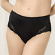 Damen - Triumph-Ladyform Soft Miederslip, in Größe 038 bis 048, in Farbe PISTAZIE – Farbe SCHWARZ – Ansicht 1