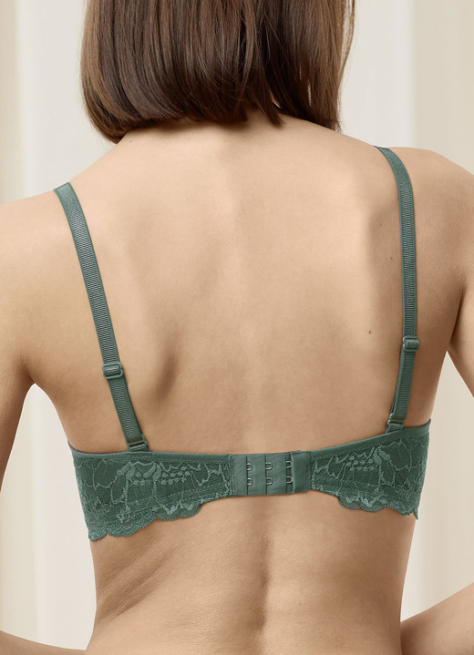 - Triumph Amourette Charm Bügel-BH, in Größe 070 bis 100, in Cup B, in Farbe AVOCADO Ansicht 2