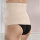 Damenwäsche - Taillenformer mit Silikonhaftband, in Größe L (40/42) bis XL (42/44), in Farbe PUDER – Farbe PUDER – Ansicht 2