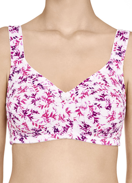 Soft-BH - Susa BH mit verstärktem Rückteil, in Größe 080 bis 120, in Cup B, in Farbe ECRU-PINK