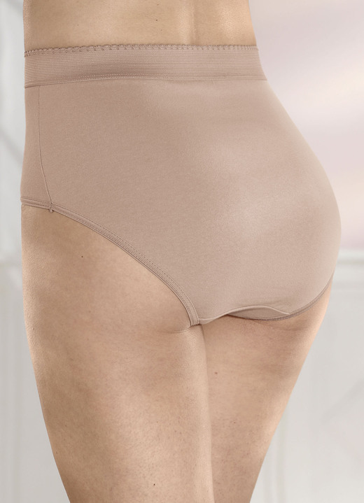 Slips - Fünferpack Formslips mit verstärkter Bauchpartie Ansicht 2 Slips - Fünferpack Formslips mit verstärkter Bauchpartie, in Größe 038 bis 056, in Farbe CAPPUCCINO Ansicht 2