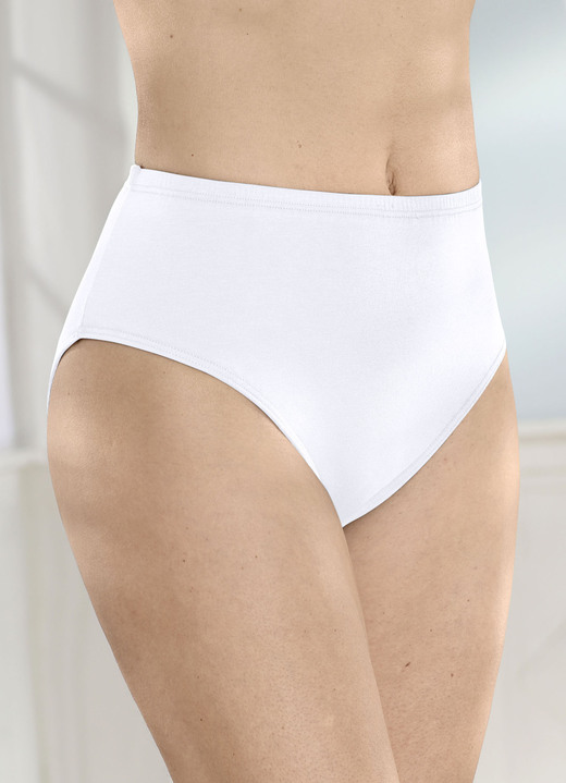 Slips - Viererpack Slips, in Größe 038 bis 052, in Farbe WEISS Ansicht 1