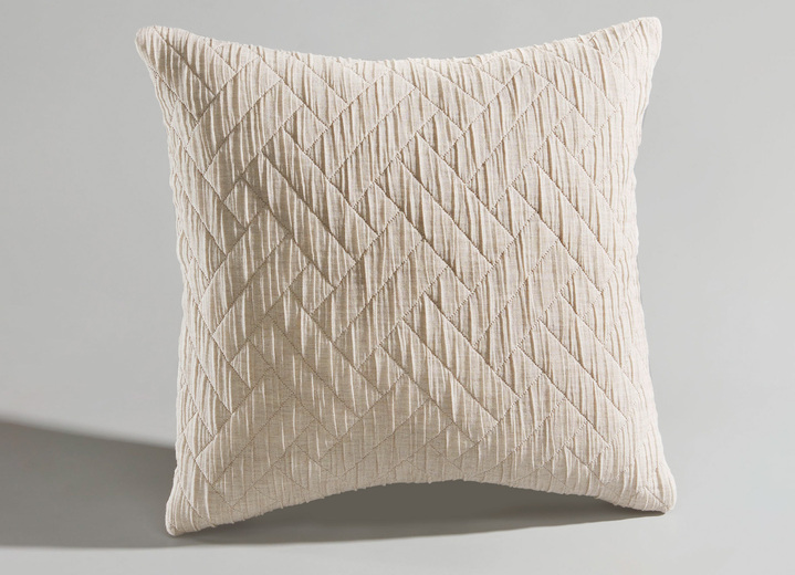 Tagesdecken - Traumhafte Tagesdecke, in Größe 873 (für Einzelbett, 140x200 cm) bis 920 (Kissenbezug, 40x 40 cm), in Farbe ECRU Ansicht 12