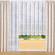 Klassisch - Store mit Blätter-Stickerei und Universalschienenband – Farbe WEISS – Ansicht 2 Klassisch - Store mit Blätter-Stickerei und Universalschienenband, in Größe 160 (H145xB300 cm) bis 291 (H245xB450 cm), in Farbe WEISS – Farbe WEISS – Ansicht 2
