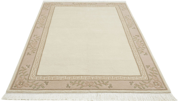 Teppiche - Handgeknüpfte Brücken und Teppiche, in Größe 101 (Brücke, 40x 60 cm) bis 304 (Teppich rund, ø 150 cm), in Farbe CREME Ansicht 1