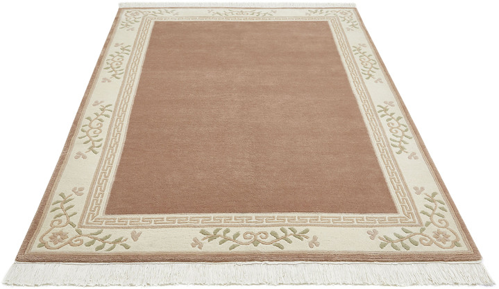 Teppiche - Handgeknüpfte Brücken und Teppiche, in Größe 101 (Brücke, 40x 60 cm) bis 304 (Teppich rund, ø 150 cm), in Farbe ROSÉ Ansicht 1
