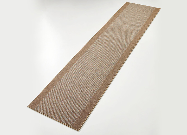 Teppiche - Perfekte Läufer nach Ihrem Wunschmaß, in Größe 100 (50 cm breit) bis 106 (100 cm breit), in Farbe BRAUN Ansicht 2