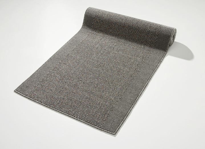 Teppiche - Perfekte Läufer nach Ihrem Wunschmaß, in Größe 100 (50 cm breit) bis 106 (100 cm breit), in Farbe BLAU Ansicht 6