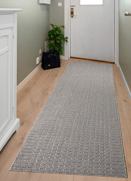 Teppiche - Läufer in Wunschlänge mit rutschhemmender Latex-Rückseite, in Größe 102 (67 cm breit) bis 106 (100 cm breit), in Farbe BEIGE Ansicht 4