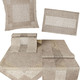 Tischdecken - Tischdecke mit dekorativer Lochstanzung – Farbe HELLBRAUN – Ansicht 1 Tischdecken - Tischdecke mit dekorativer Lochstanzung, in Größe 135 (2x Platzset, 30/ 45 cm) bis 404 (Kissenbezug, 40/ 40 cm), in Farbe WEISS – Farbe HELLBRAUN – Ansicht 1