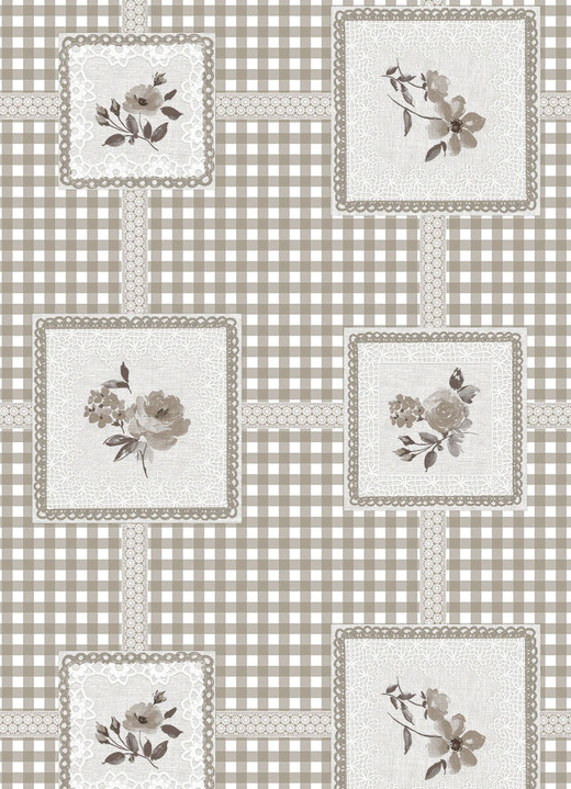 Gartentischdecken - Pflegeleichte Wachstuch-Tischdecke, in Größe 108 (Tischdecke, 80/ 80 cm) bis 140 (Tischdecke, 140/210 cm), in Farbe ROT Ansicht 6