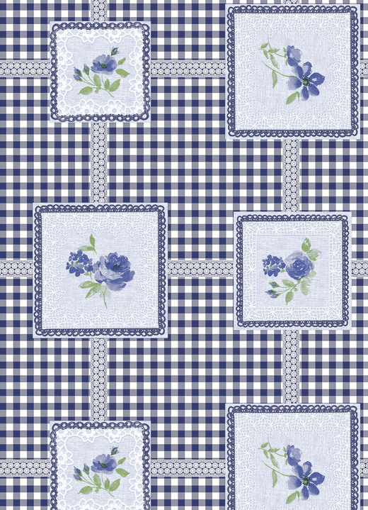 Gartentischdecken - Pflegeleichte Wachstuch-Tischdecke, in Größe 108 (Tischdecke, 80/ 80 cm) bis 140 (Tischdecke, 140/210 cm), in Farbe ROT Ansicht 4