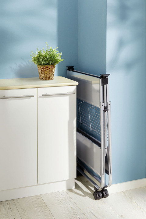 Kleinmöbel - Klapp-Servierwagen, in Farbe GRAU Ansicht 2